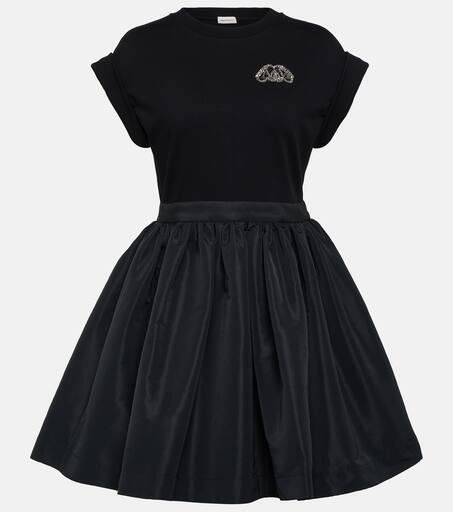 Mcqueen black dress store
