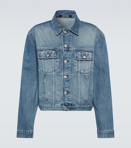 La Veste De-Nîmes denim jacket in blue - Jacquemus | Mytheresa