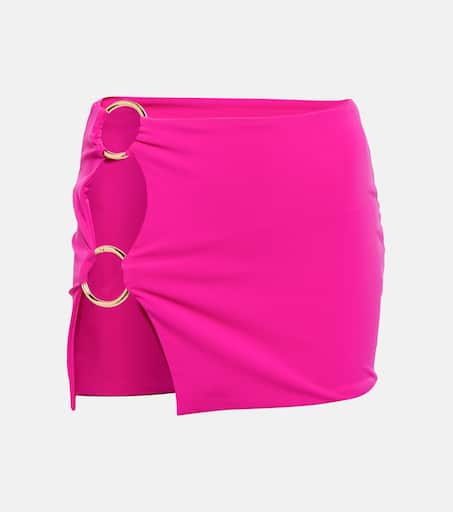 【関税込み】Louisa Ballou ミニスカート Louisa Ballou double-ring Mini Skirt | Pink | FARFETCH