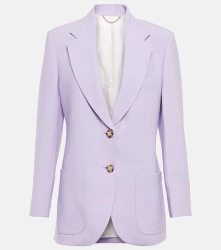 【EENK】Single-Breasted Blazer Lavender Single-Breasted Blazer - Lavender : EENK SHOP