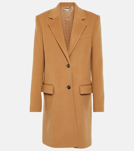 【関税&送料込】Stella Mccartney Ivory Wool Single-Breasted Stella McCartney Ivory wool single-breasted jacket | TheDoubleF