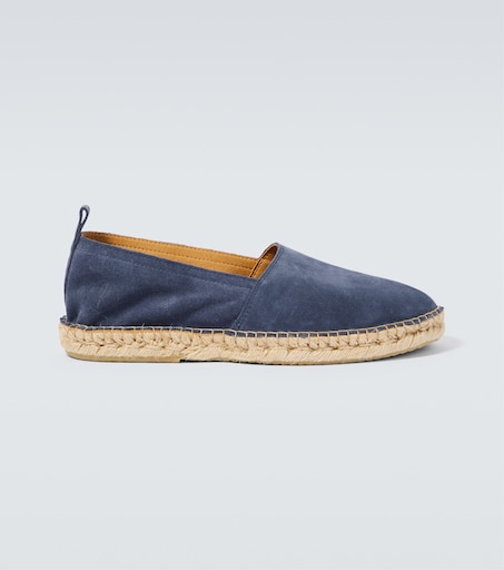 Espadrilles Helio aus Veloursleder in Blau - Frescobol Carioca 