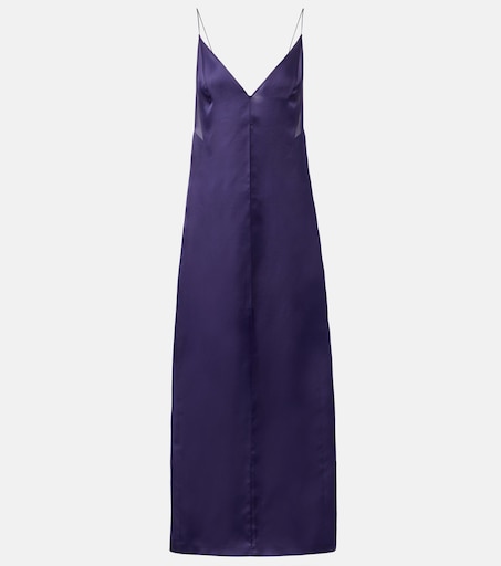 Khaite Tulula silk organza slip dress | Thumbnail 6