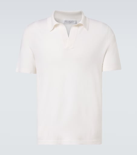 Gabriela Hearst Cashmere and silk polo shirt