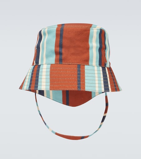 【関税＆送料込み】Prada Bucket Hat Leopard Pattern Prada Women's Printed Calf Hair Bucket Hat In Multicolor