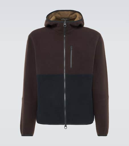 Loro Piana ACLAND HOODIEフーディー カシミヤ パーカ Loro Piana Cashmere-Cotton Zip-Front Hoodie - Bergdorf Goodman