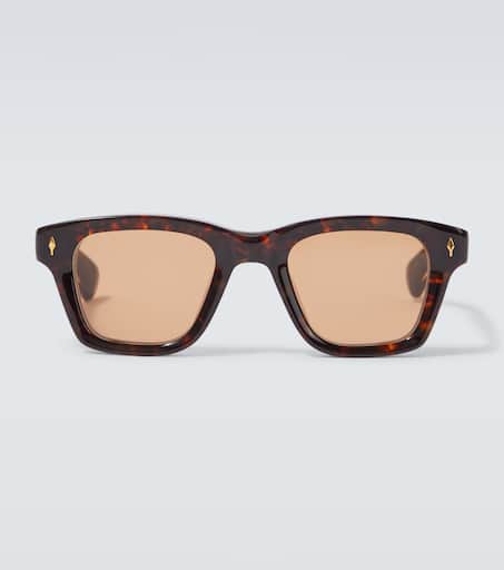 x Glenn Gould Sonata 30 square sunglasses in brown - Jacques