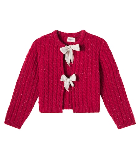 【micoさま】bow.a ボウエーHAMAGURI KNIT CARDIGAN micoさま】bow.a ボウエーHAMAGURI KNIT CARDIGAN