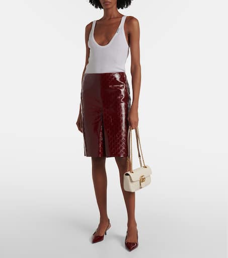 Gucci shearling bag clearance