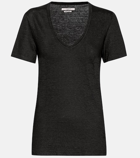 Isabel Marant Etoile ★ ドレープバックシーム GZ Tシャツ Etoile Isabel Marant Isabel Marant Etoile White Linen Lima