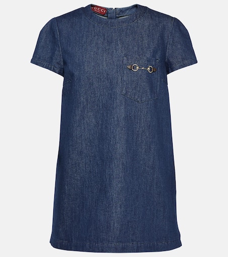 ワンピース GUCCI DENIM MINI DRESS P00939984.jpg