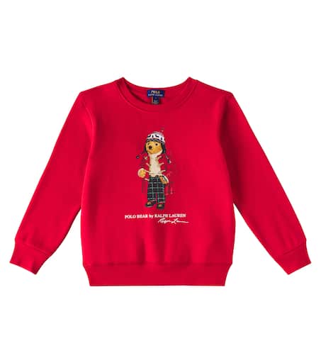 スウェット・トレーナー POLO RALPH LAUREN RED COTTON BLEND POLO PONY SWEATSHIRT Big Pony Fleece Hoodie