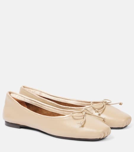 フラットシューズ KHAITE 'Diana' ballet flats Beige DIANA_BLACK_0043_product_grand