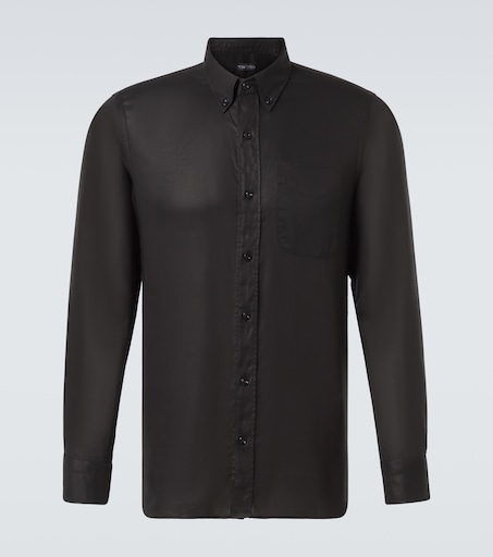 Gabardine shirt