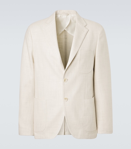 Etro Cotton and wool blazer