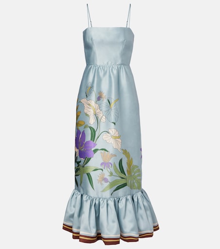 alemais jules floral midi dress Alemais