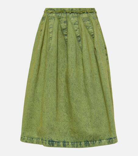 ワンピース MARNI Women Mid Skirts ABMA1447A0UTSG31 AUV19 GREEN P00888176.jpg