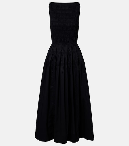 toby black cotton midi dress Buy DISSH Black Toby Midi Dress in Cotton For Women Online