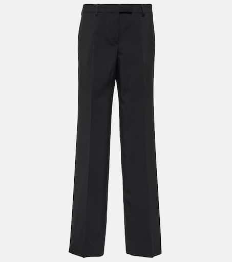 90's MIUMIU】 Good Silhouette Slacks Miu Miu Pants for Women