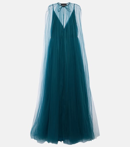 chinese dress ladies Cassandra Tulle Maxi Dress