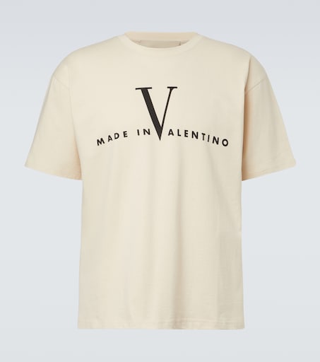 Valentino Logo cotton jersey T-shirt