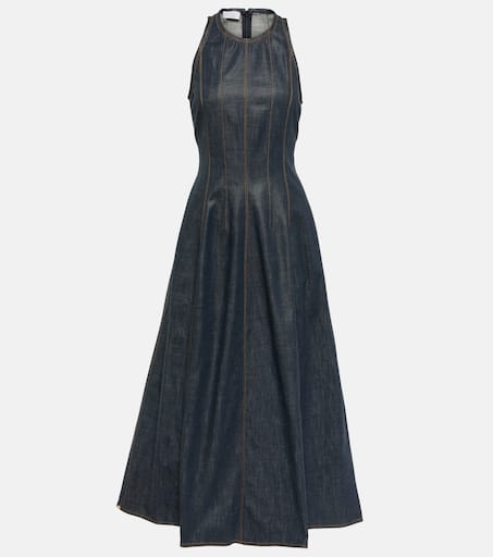 スカート BRUNELLO CUCINELLI Precious Shoulder Detail dress Black Brunello Cucinelli Precious Shoulder Detail Dress | THE LIST