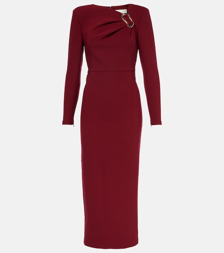 chinese dress ladies Jesselyn Long Sleeve Off Shoulder Mini Dress | Burgundy | Womens main image 0