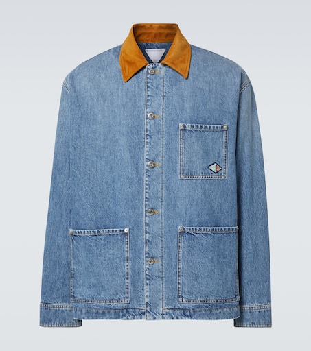 BOTTEGA VENETA wax coating denim jacket | NOIR ONLINE