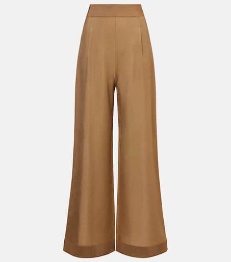 パンツ MAX MARA Woman Pants Brown 2511131072600 070 MAX MARA: Trousers woman - Tobacco | Max Mara trousers