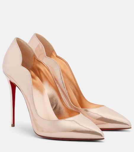 Hot Chick patent leather pumps in pink - Christian Louboutin