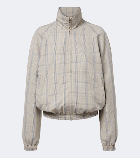 Checked technical jacket in multicoloured - Acne Studios | Mytheresa