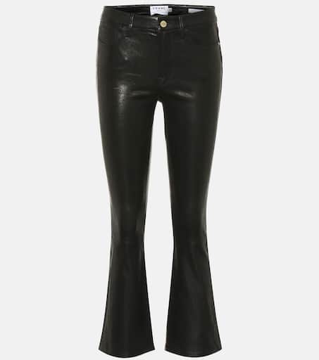 Frame leather leggings on sale