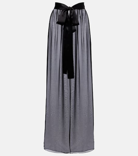 スカート Dolce & Gabbana SS25 Black satin skirt (F4CI1TFURAD N0000) 22687653_52809336_600.jpg