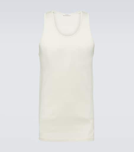 【送料&関税込】Lemaire Cream Cotton Tank Top Lemaire - Rib Tank Top in Light Cream – Stoy