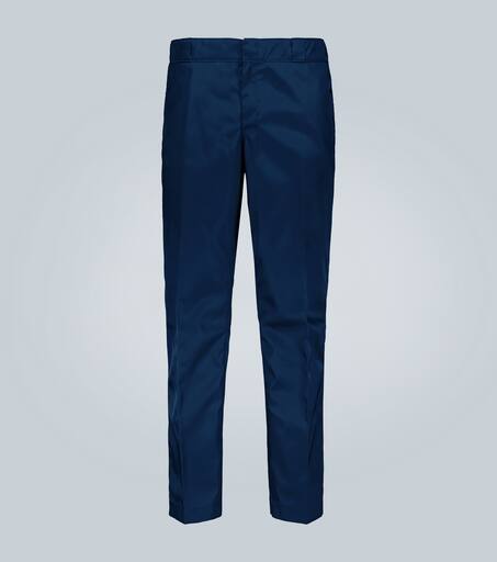 パンツ PRADA Striped pants Light Blue P269IRSOOO16BV White/light Blue Striped Poplin Pants | PRADA