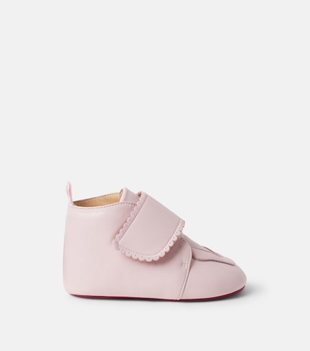 Christian Louboutin Kids 베이비 이지 러브 가죽 부티