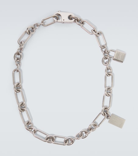 Padlock necklace in silver - Acne Studios | Mytheresa
