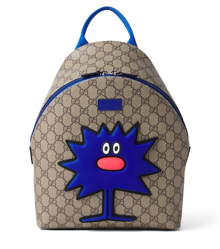 バンビ GUCCI ジャケット キッズ サイズ4 ベビー〕GGキャンバス ダウンジャケット ・キャメル＆ダークブラウン