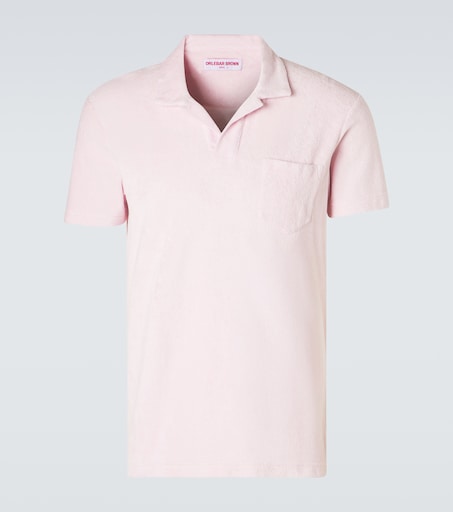 Orlebar Brown Cotton terry polo shirt