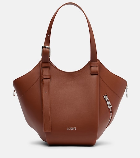 Hammock Flip leather tote bag