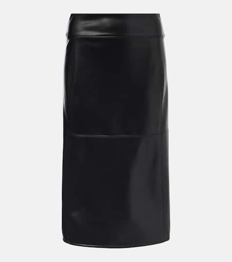 【送料&関税込】Max Mara Black Losanna Midi Skirt Jersey skirts black | Max Mara