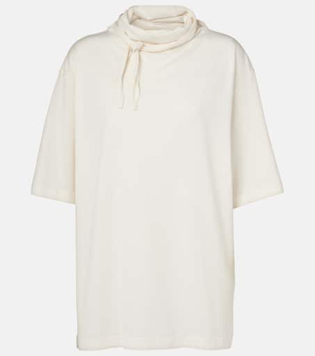 Tシャツ・カットソー Lemaire High Neck Tie Detail T-Shirt LEMAIRE T-shirt with side slit 商品詳細｜セレクトショップ