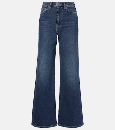 Jupe En Jean SEVEN FOR ALL MANKIND Taille 29 - Occasion Très Bon état - Style Cool Et Décontracté