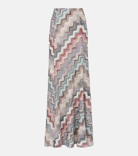 Zigzag maxi skirt in multicoloured - Missoni | Mytheresa