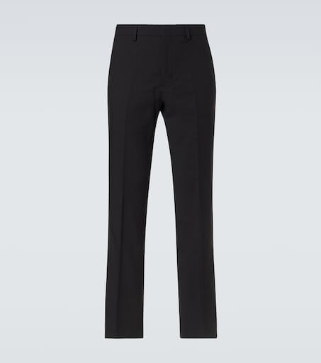 AMI Paris Virgin wool gabardine straight pants