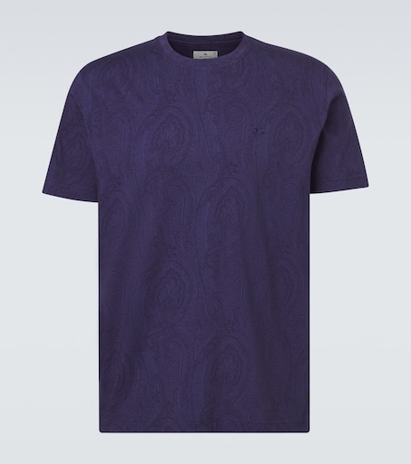 Etro Paisley cotton T-shirt