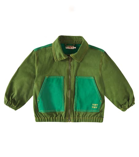 アウター tinycottons 3y VICHY SHORT PADDED JACKET