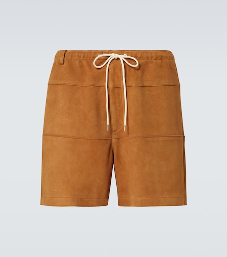【美品】AURALEE Goat Suede Shorts size3 Suede shorts in brown - Auralee | Mytheresa
