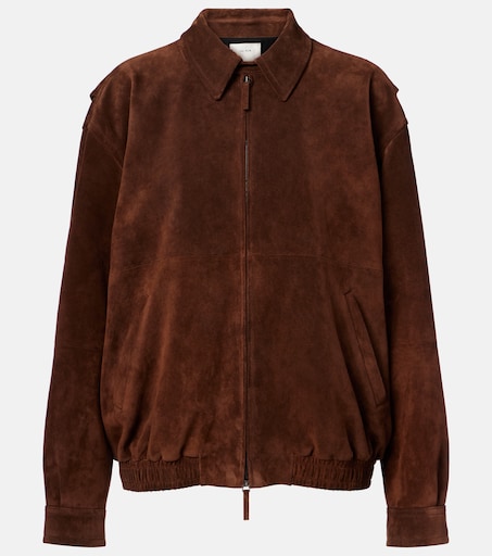 ジャケット・アウター The Row Roana suede bomber jacket P01031628.jpg