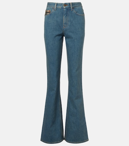 パンツ Burberry grunge fade flare denim pants P01143357.jpg